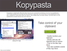 Tablet Screenshot of kopypasta.com